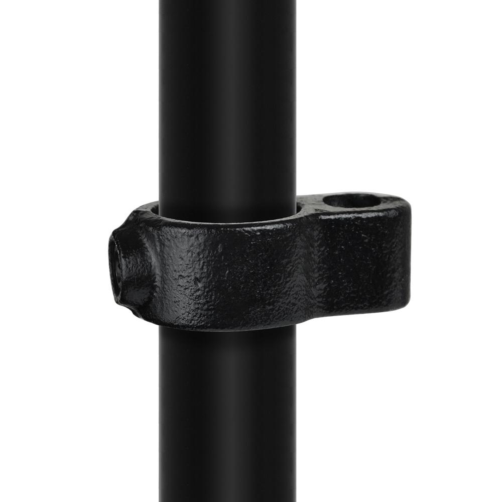 Buiskoppeling Scharnieroog - zwart-B / 26,9 mm